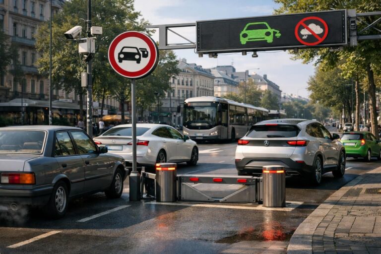 Nízkou emisní zónu 2026: seznam aut, která budou mít zákaz vjezdu do měst od příštího měsíce