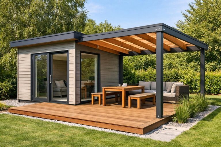 Nová zjednodušená pravidla pro stavební povolení zahradního domku a pergoly v roce 2026