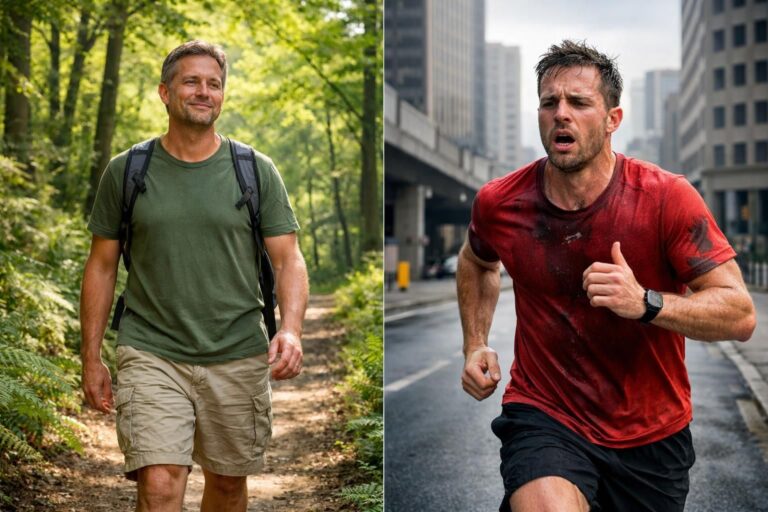 Proč 30minutová chůze spálí více tuku než intenzivní běh