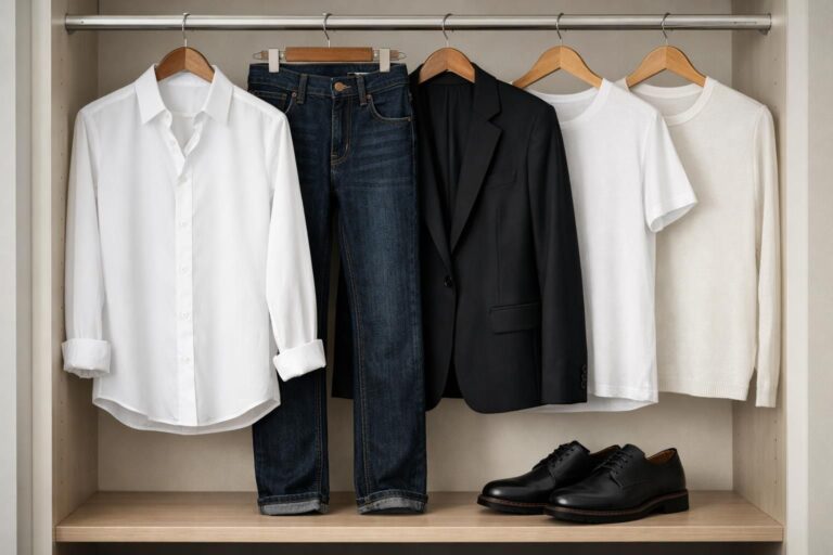 Šatník: 5 základních kousků, které vám usnadní výběr oblečení každý den